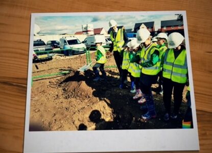 Burying the time capsule